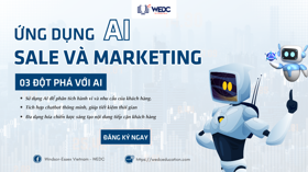 Khóa đào tạo kỹ năng AI Ứng Dụng Trong Sales & Marketing