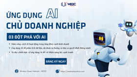 Khóa đào tạo kỹ năng AI Ứng Dụng Cho Nhà Quản Trị Doanh Nghiệp