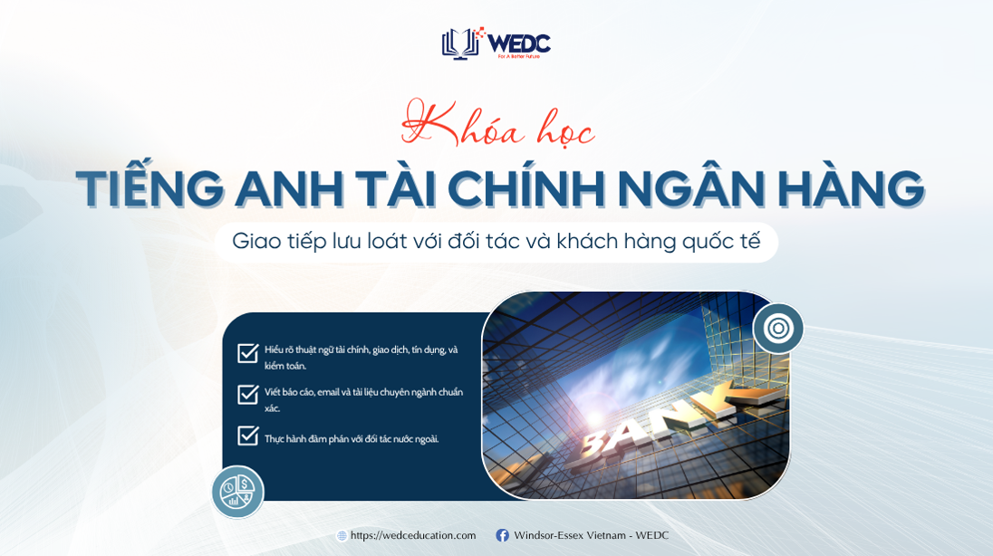 Khóa học Tiếng Anh Tài chính cho Người học Trình độ Sơ cấp (Blended với AI)