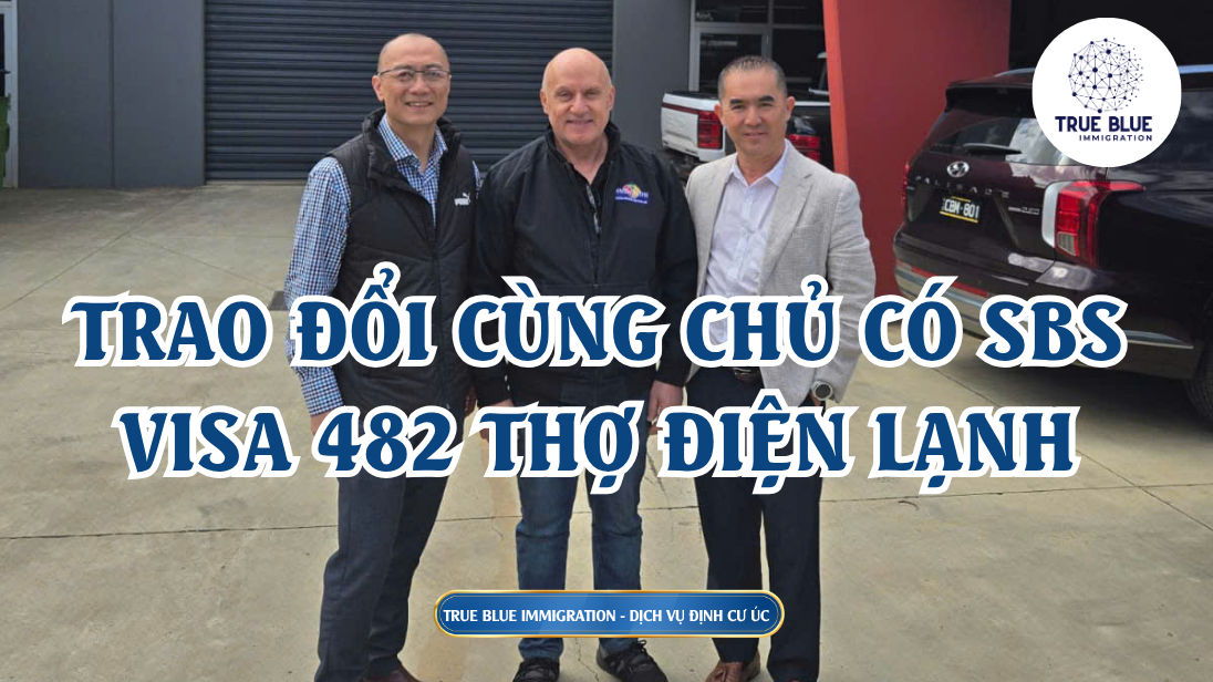 CHỦ ÚC CÓ SBS VISA 482 – TUYỂN GẤP NHIỀU THỢ ĐIỆN LẠNH