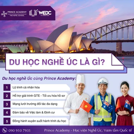 DU HỌC NGHỀ ÚC LÀ GÌ? TẤT TẦN TẬT NHỮNG GÌ BẠN CẦN BIẾT!