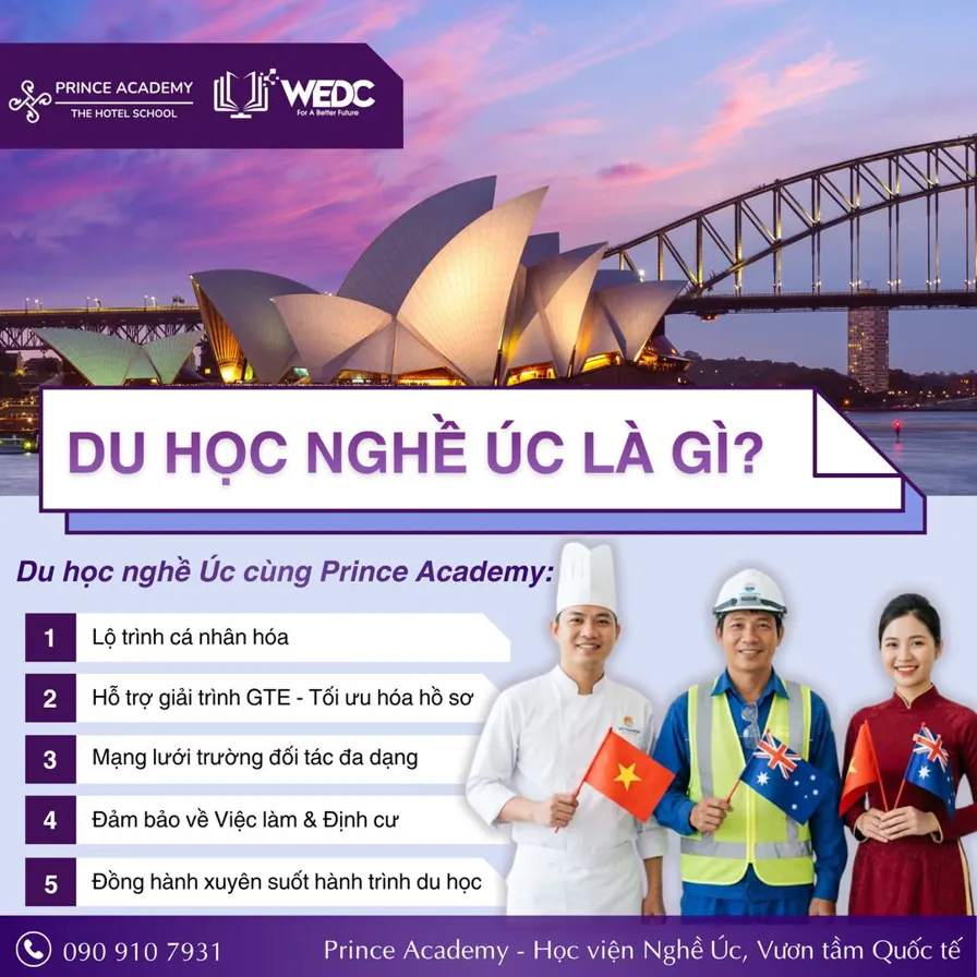 DU HỌC NGHỀ ÚC LÀ GÌ? TẤT TẦN TẬT NHỮNG GÌ BẠN CẦN BIẾT!